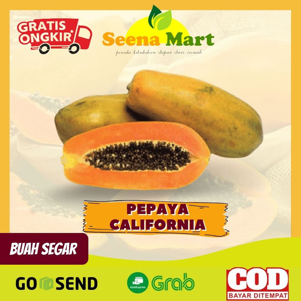 

Buah Pepaya Segar Pepaya Kates California