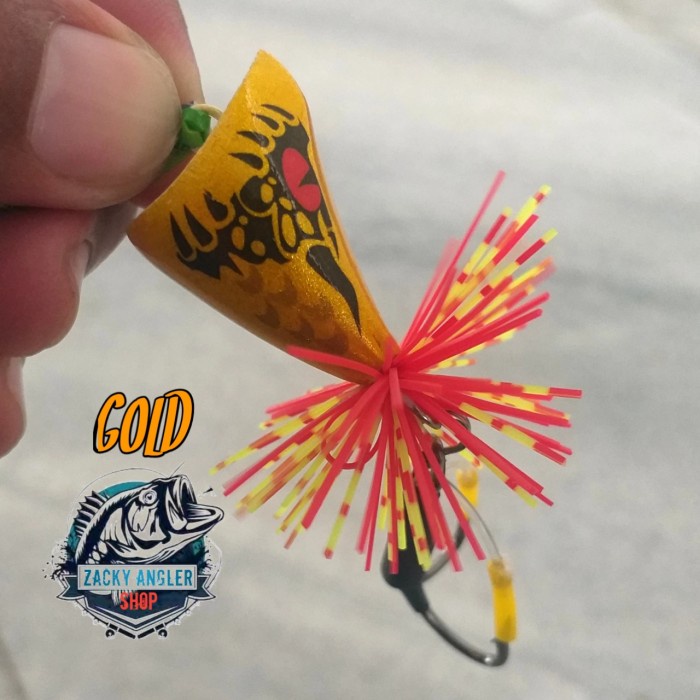 Jaws Frog Mirip Boytep Umpan Casting Gabus Cv