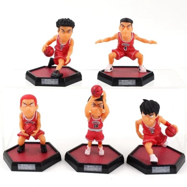 

Promo Anime Slam Dunk Shohoku Player Game Hanamichi Sakuragi Action Figure Berkualitas