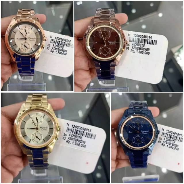 BEST SELLER Alexandre Christie Jam Tangan Wanita A2812BF