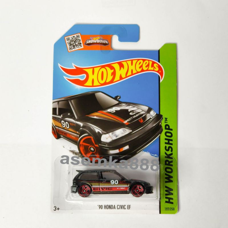 Jual Hotwheels Honda Civic EF 90 warna hitam | Shopee Indonesia