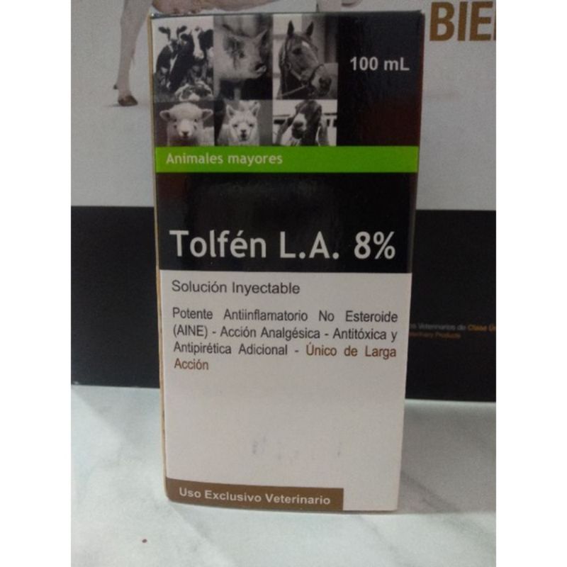 Tolfen L.A. 8% (100 ml) obat hewan