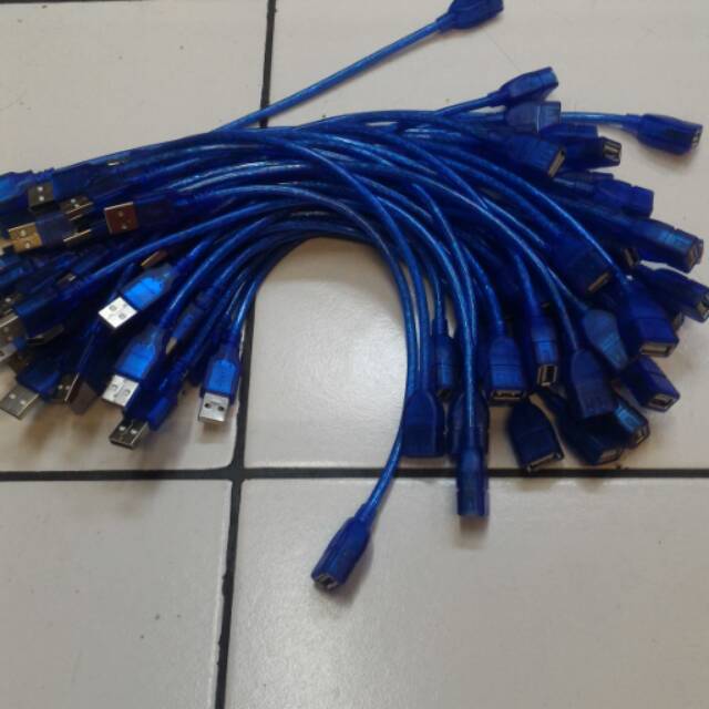 Kabel usb extension male to female 30cm