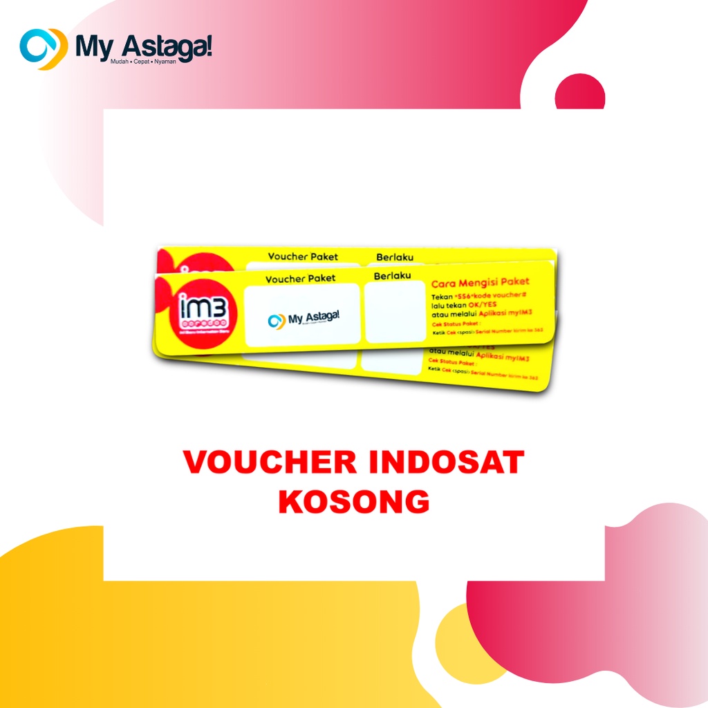 Voucher Indosat Kosong