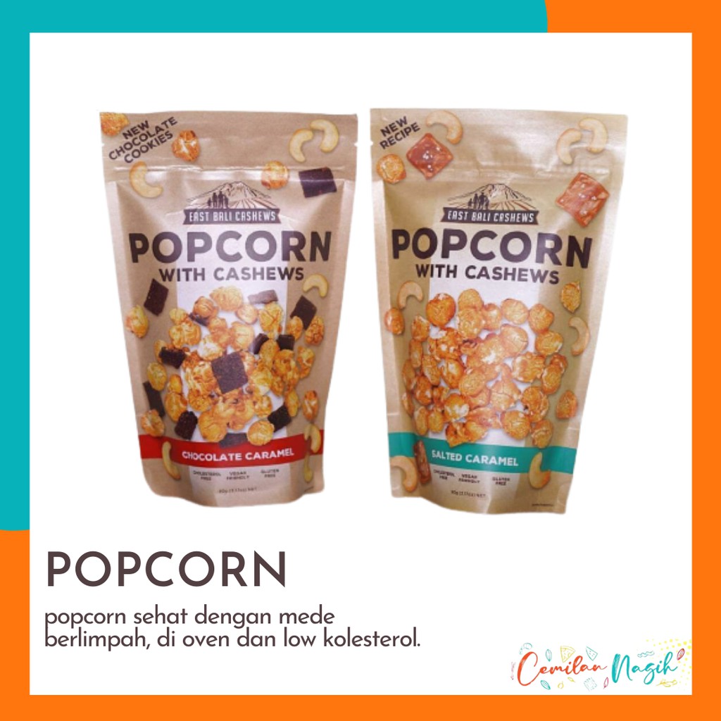 

Popcorn Caramel Berondong Jagung Pop Corn East Bali Cashew