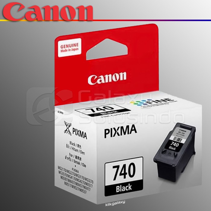 Canon CATRIDGE CL-740 / CL740 - Black / Hitam