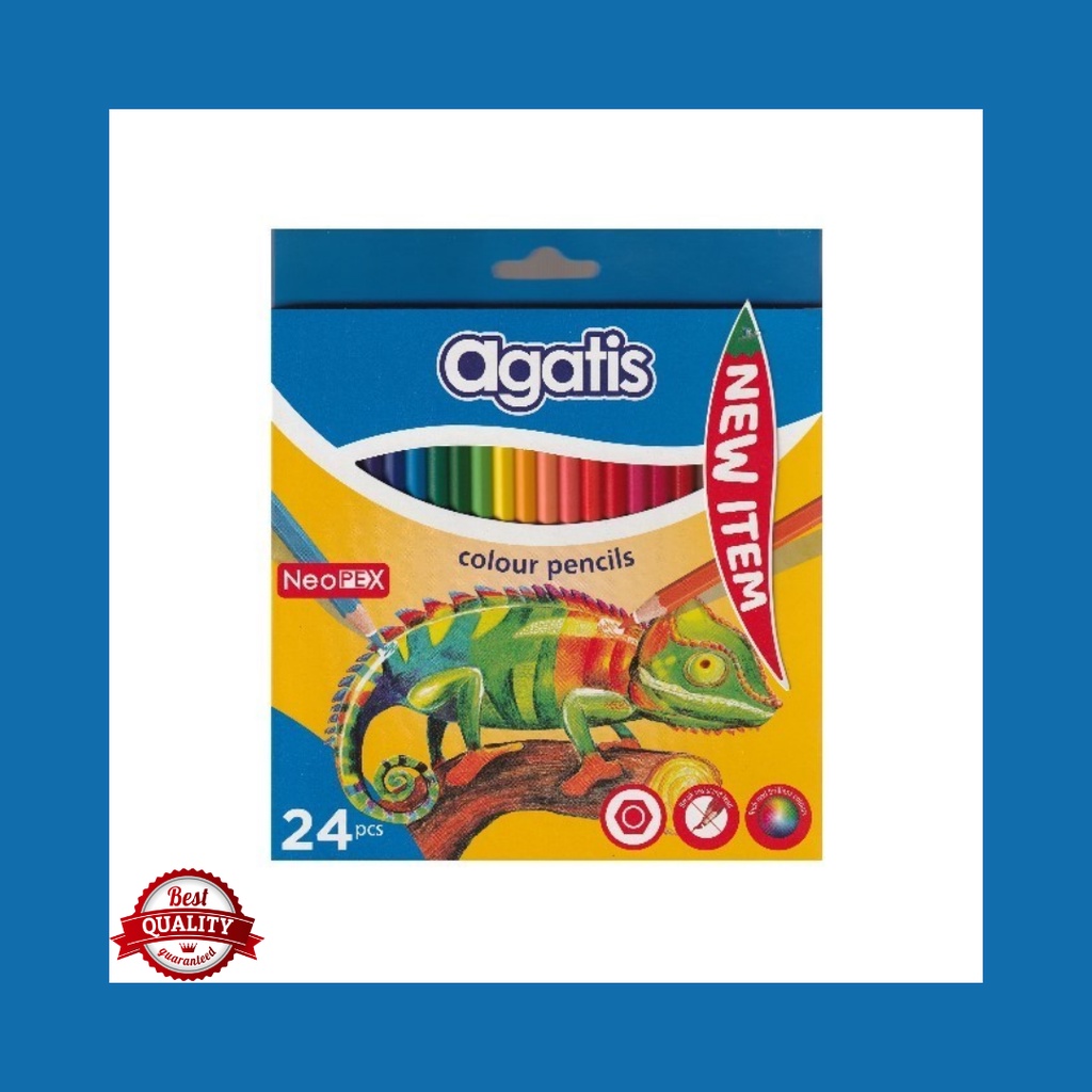 

PENSIL WARNA AGATIS ISI 24 WARNA / AGATIS COLOUR PENCIL C24