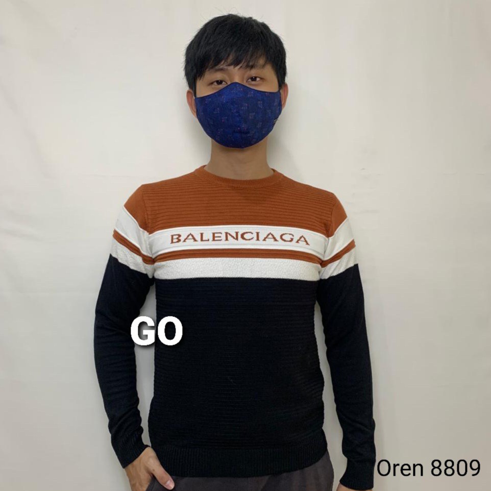 gof IMPORT SWEATER SHI CHENG 8809 ECV Pakaian Pria Outerwear Sweater Original Lengan Panjang