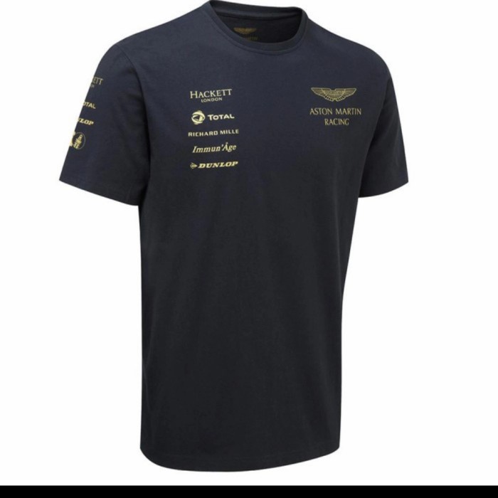 Tshirt baju kaos Aston Martin F1- High Quality