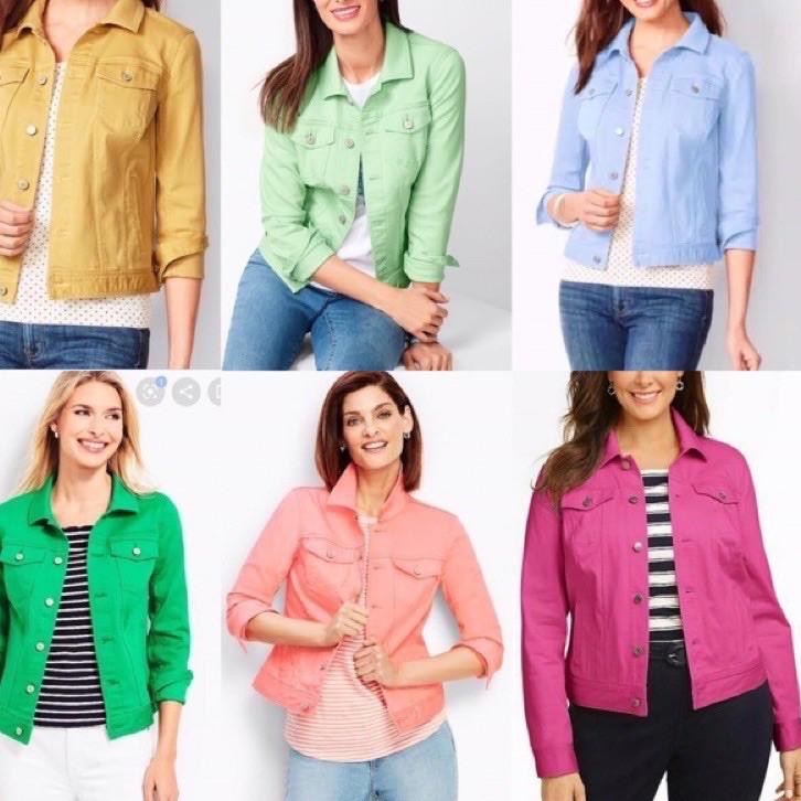 [★SHOPEE 8.848★] Talbots classic denim jacket 2