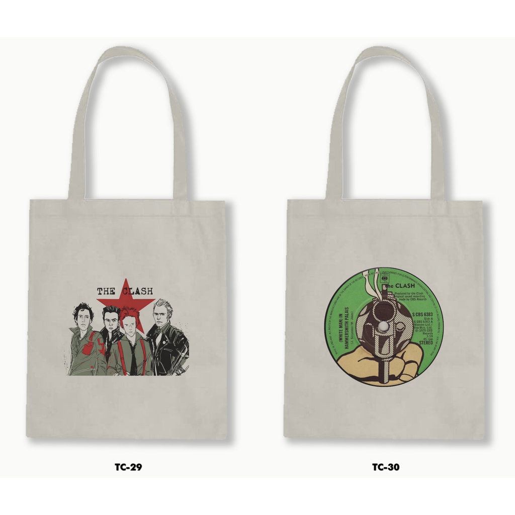 TOTE BAG BLACU - THE CLASH 02