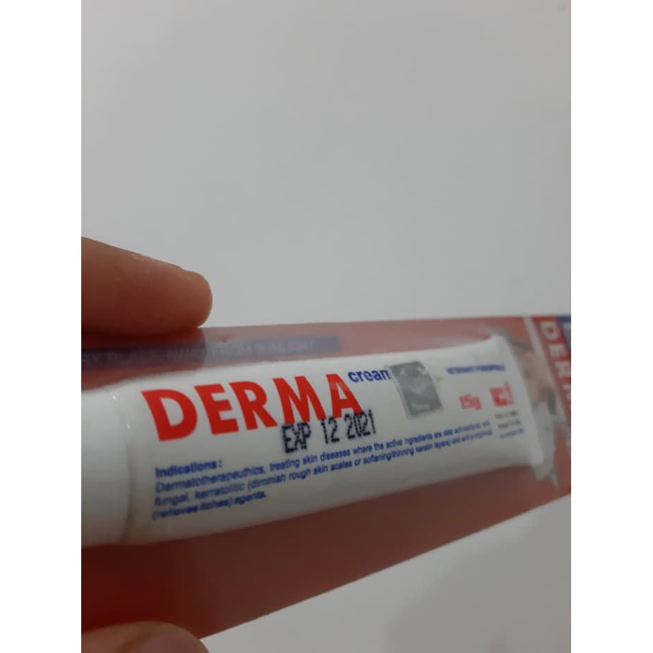 Derma Cream Salep Jamur Anjing / Salep Jamur Kucing Kelinci 15 Gram