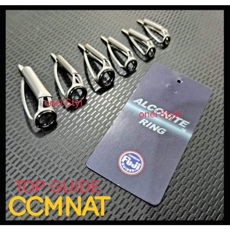 ring guide, top, guide, Fuji alconet size 5, 5,5 . 6. 8