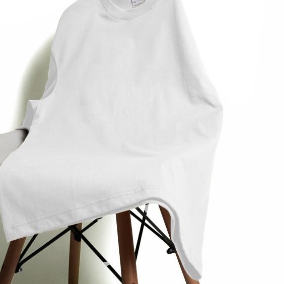 ◄ KAOS POLOS JIPCLO RETRO (OVERSIZED) PUTIH - Putih, L ☞