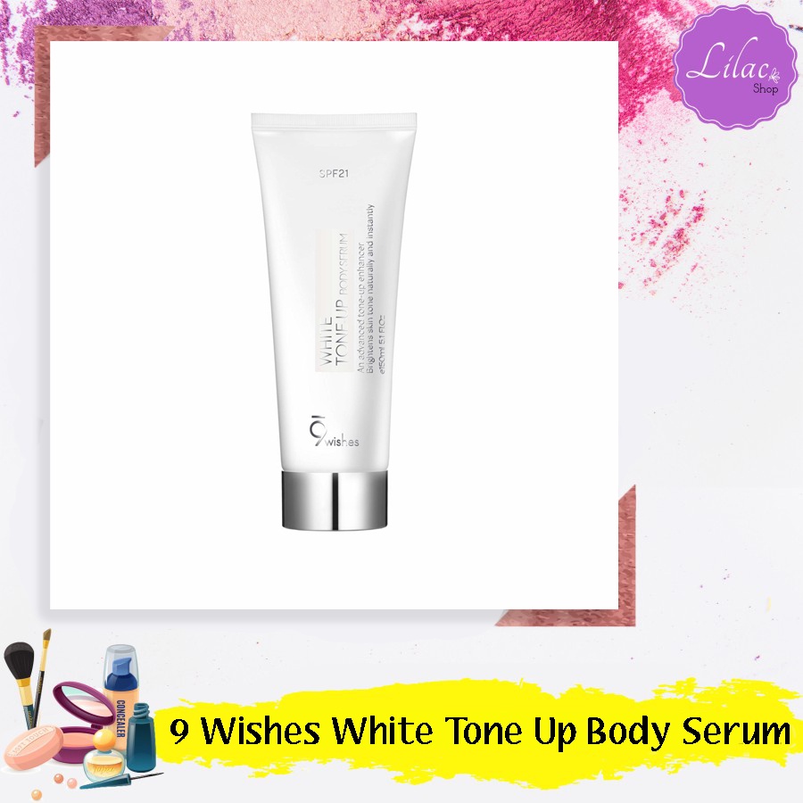 9 WISHES WHITE TONE UP BODY SERUM