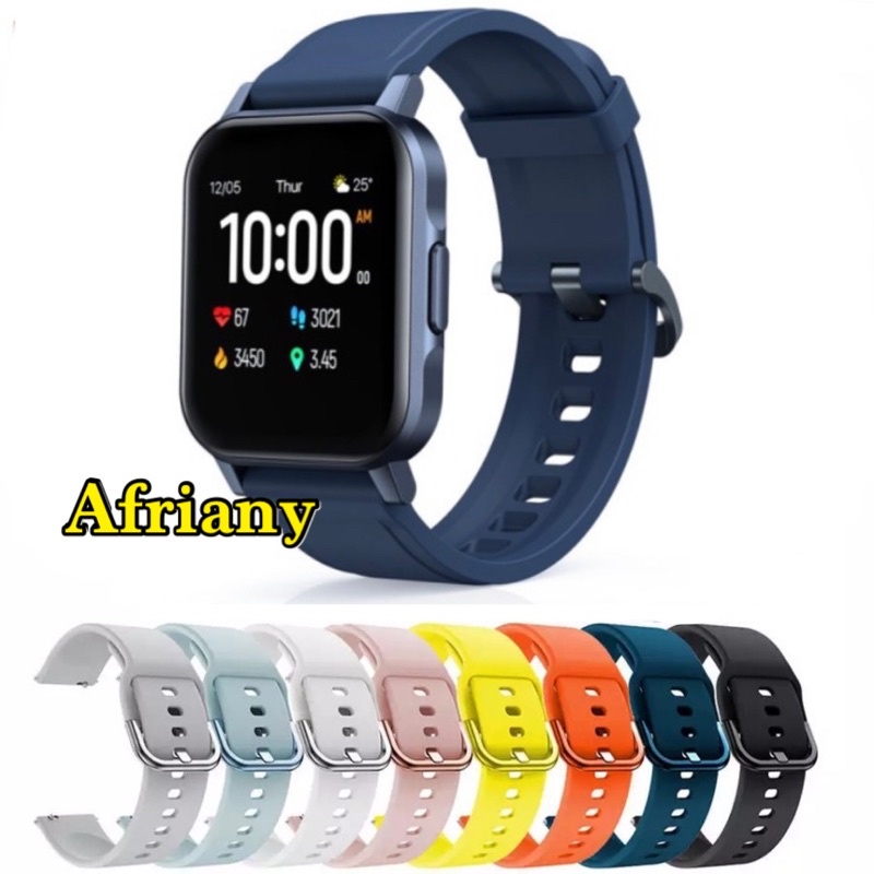 Strap Smartwatch Aukey LS02 Tali Jam Rubber Colorful Buckle Model Active
