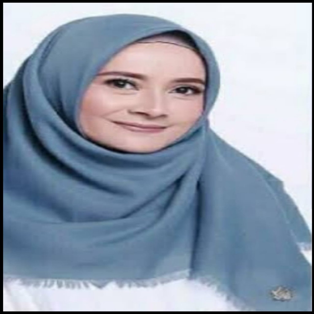 WAJIB PUNYA JILBAB SAUDIA RAWIS SEGI EMPAT MURAH /HIJAB SAUDIA RAWIS / KERUDUNG SAUDIA RAWIS TERBARU-denim