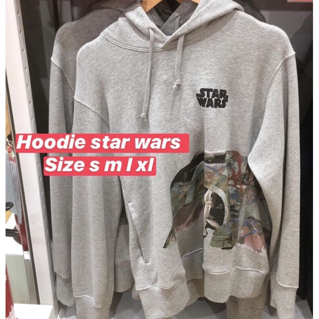 Hoodie Uniqlo edisi Star Wars