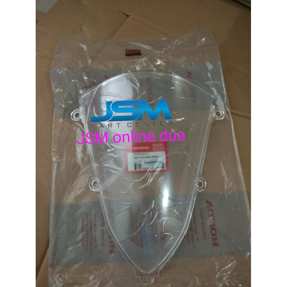 64110-K64-N00 WINGSHIELD VISOR CBR 250 RR CBR 250RR CBR250RR ORI AHM ORI ORIGINAL