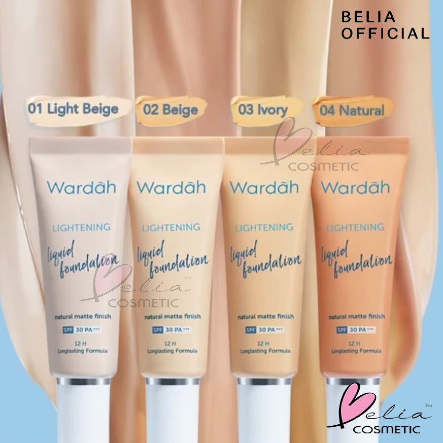 ❤ BELIA ❤ Wardah Lightening Liquid Foundation BPOM Halal