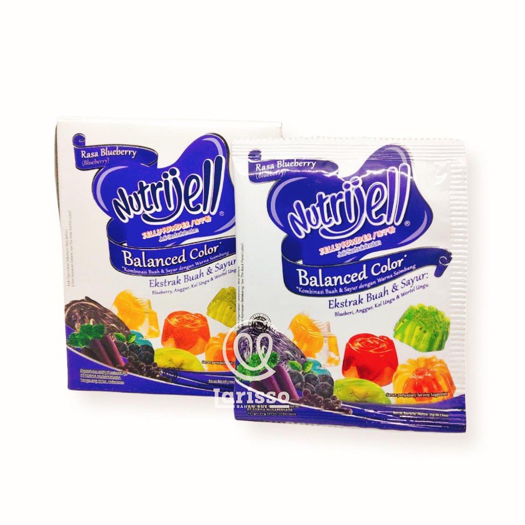 

NUTRIJELL BALANCE COLOR 15GR BLUEBERRY JELLY SERBUK INSTAN