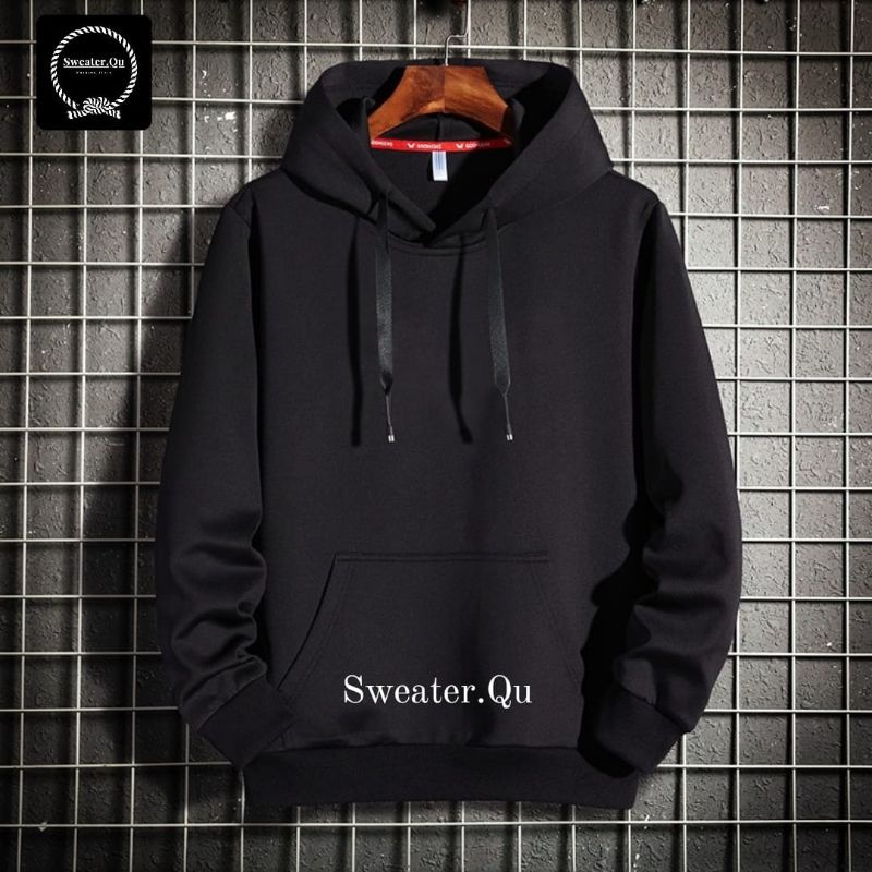 Hoodie Pria Original Distro Tebal Halus Warna Pink Ba Positive Thinking Sweater Pria Distro Original