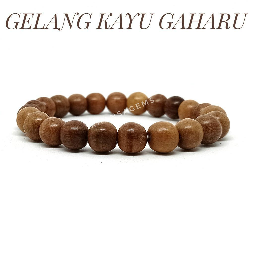 Gelang kayu original gaharu asli kalimantan