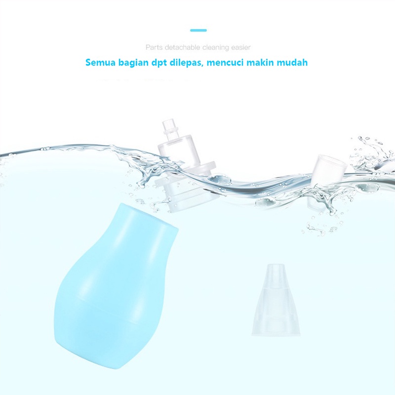 Nasal Aspirator Alat Sedot Ingus Bayi Pembersih Hidung Bayi Karakter Model Selang/ C46