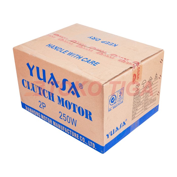 DINAMO MESIN JAHIT INDUSTRIAL 250 WATT YUASA (CLUTCH MOTOR)