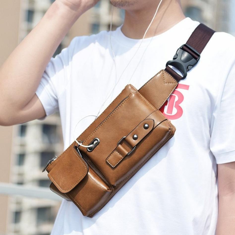 [PROMO E0J92] Gratis Dompet Keren Tas Tali Pinggang Bahu Dada Samping Tas Slempang Selempang Waistba