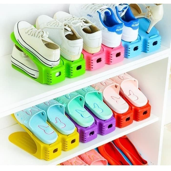 Space Saver Sepatu Original dapat 6Pcs