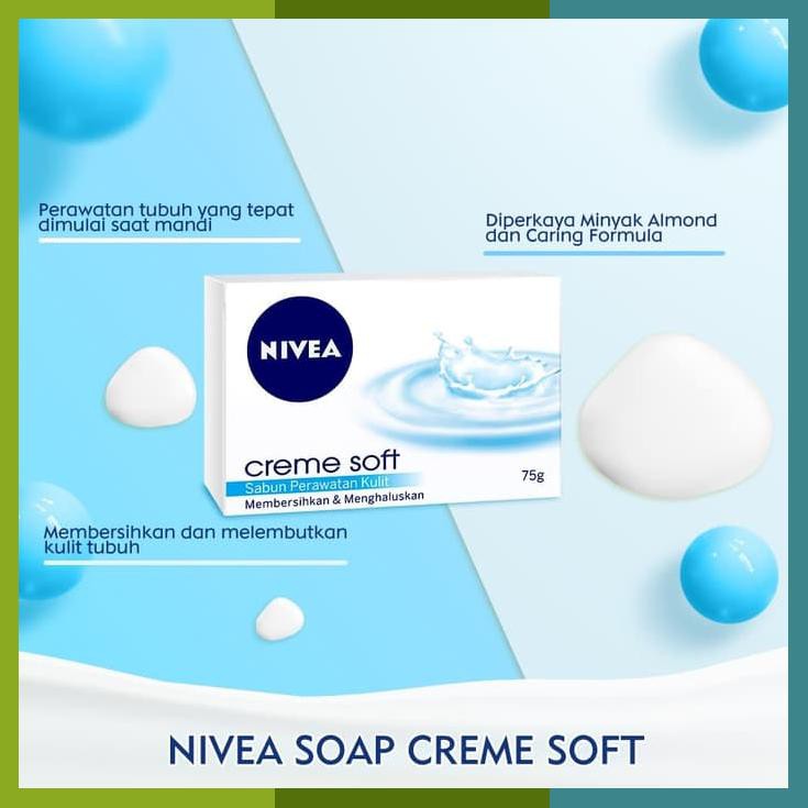 Nivea Soap Creme Soft Value Set