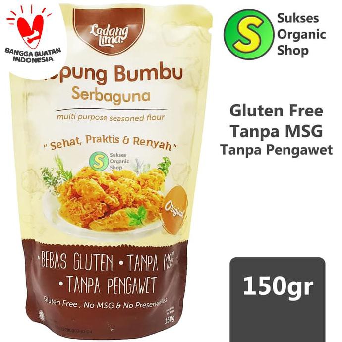 

Diskon Tepung bumbu serbaguna/Ladang Lima/150gr Promo Awal tahun