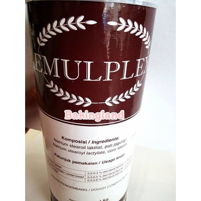 

emulplex atau emplex perenyah kue kering & pengembang roti rep 100gr