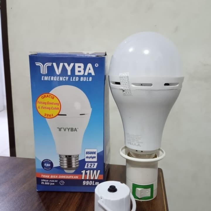 VYBA LAMPU EMERGENCY LED 11 WATT DAYLIGHT 11WATT DAY LIGHT DARURAT