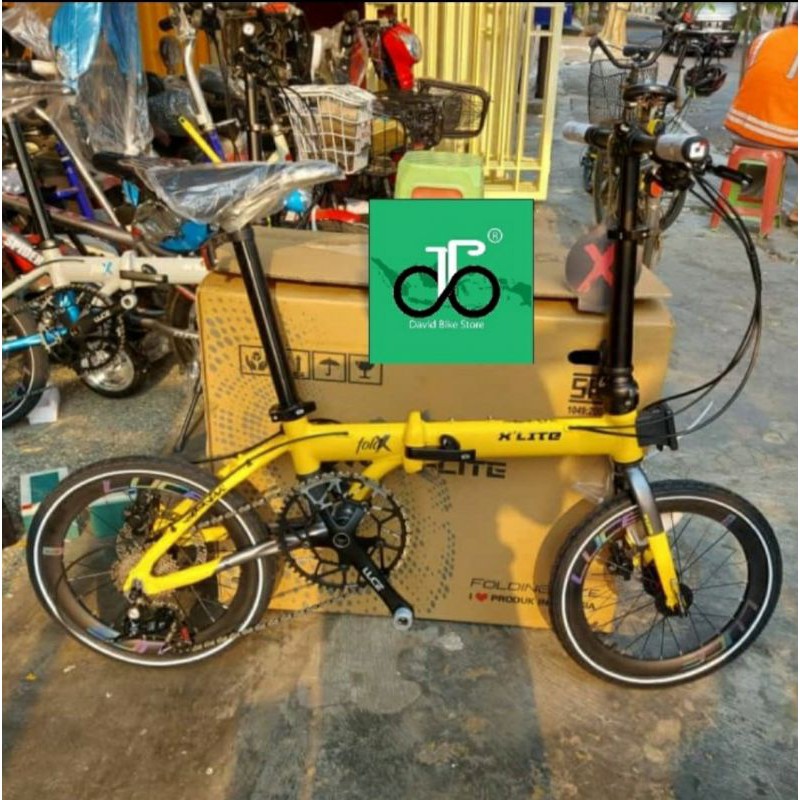 Sepeda Lipat 16" FoldX Xlite 11spd TERBARU