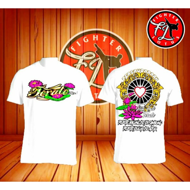 Promo kaos psht keren warna putih terbaru free stiker