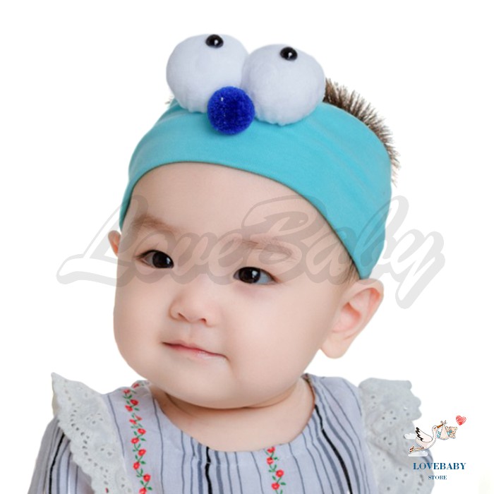 [1KG 35PCS] LBS Bandana Model Mata / Headband Motif Mata Untuk Anak Cowok ataupun Cewek (Unisex)