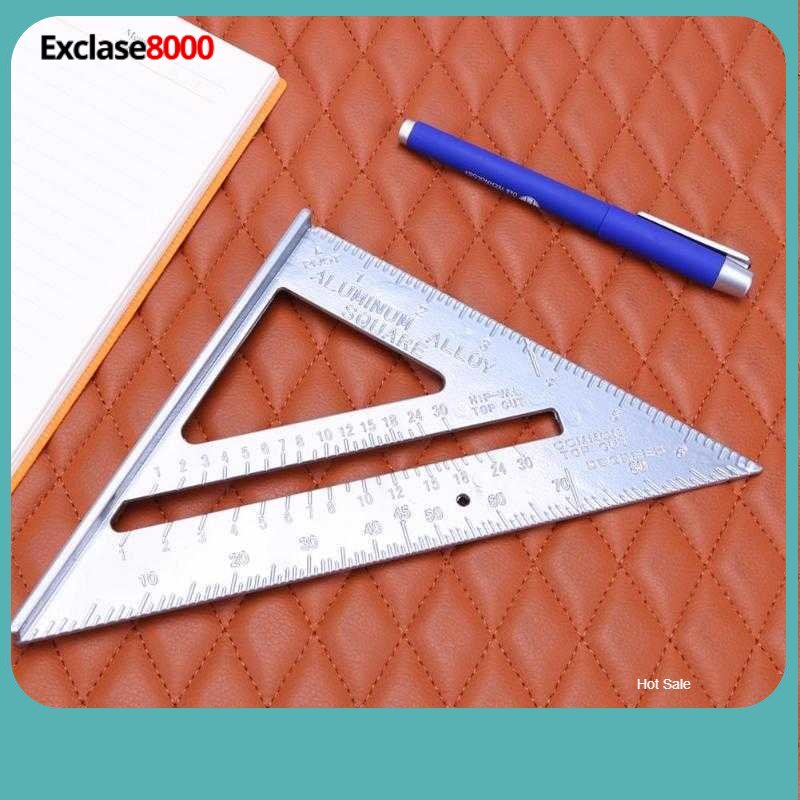 

Extools Penggaris Siku Mistar Triangle Ruler Aluminium - VK18