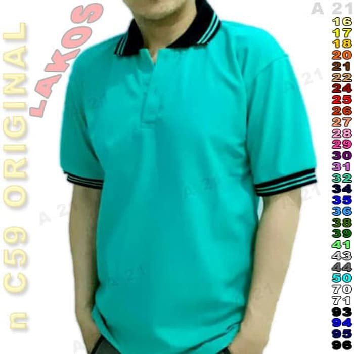Kaos Polo Shirt Pria K2 32 Tosca n C59 Original Lakos Polos