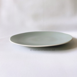  PIRING  KERAMIK  PIRING  MAKAN DINNER PLATE DARK TOSCA 