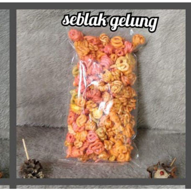 

Krupuk seblak gelung 400gr