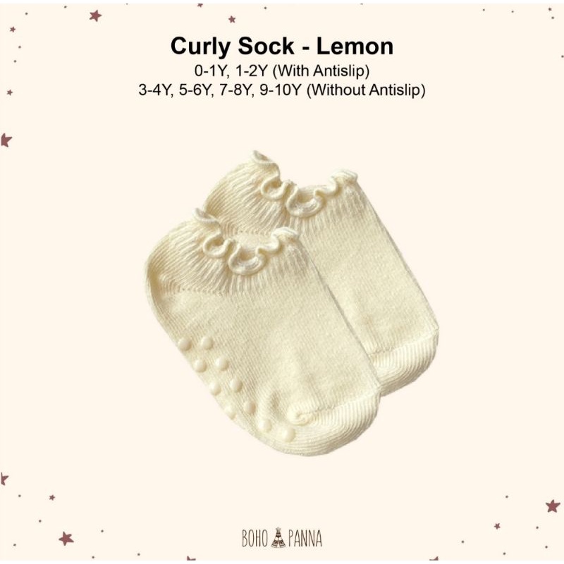 Curly Sock BohoPanna