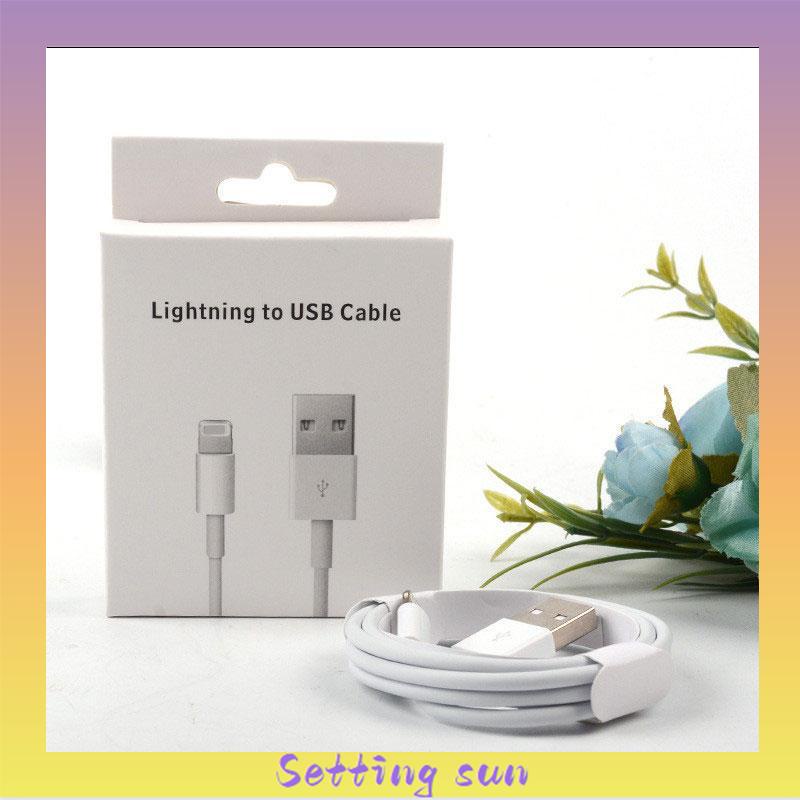 Kabel Data / Charger Lightning Universal Fast Charging Panjang 1-2m Untuk Iphone TN