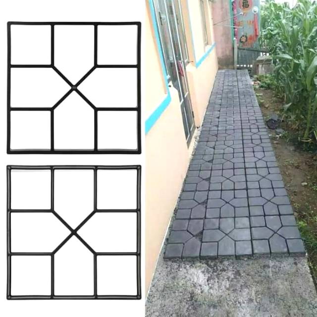 Cetakan Paving Batu bata ,Jalan setapak,Diy bata,besi/bahan besi cetakan paving block jalan paving p