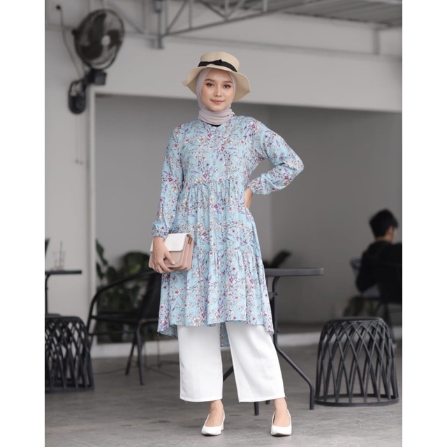 Tunik susun rayon viscose halus SABELA rayon
