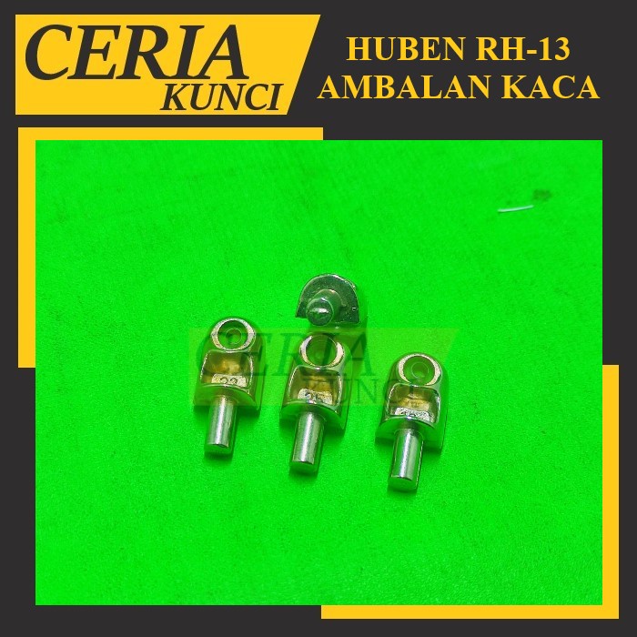HUBEN Ambalan Kaca Karet / Ambalan Tatakan Penyangga Lemari Kaca RH-13