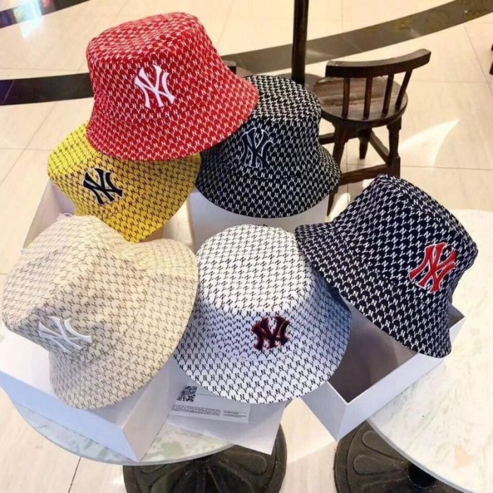 Topi NY Monogram Bucket Hats NY Import Premium High Quality