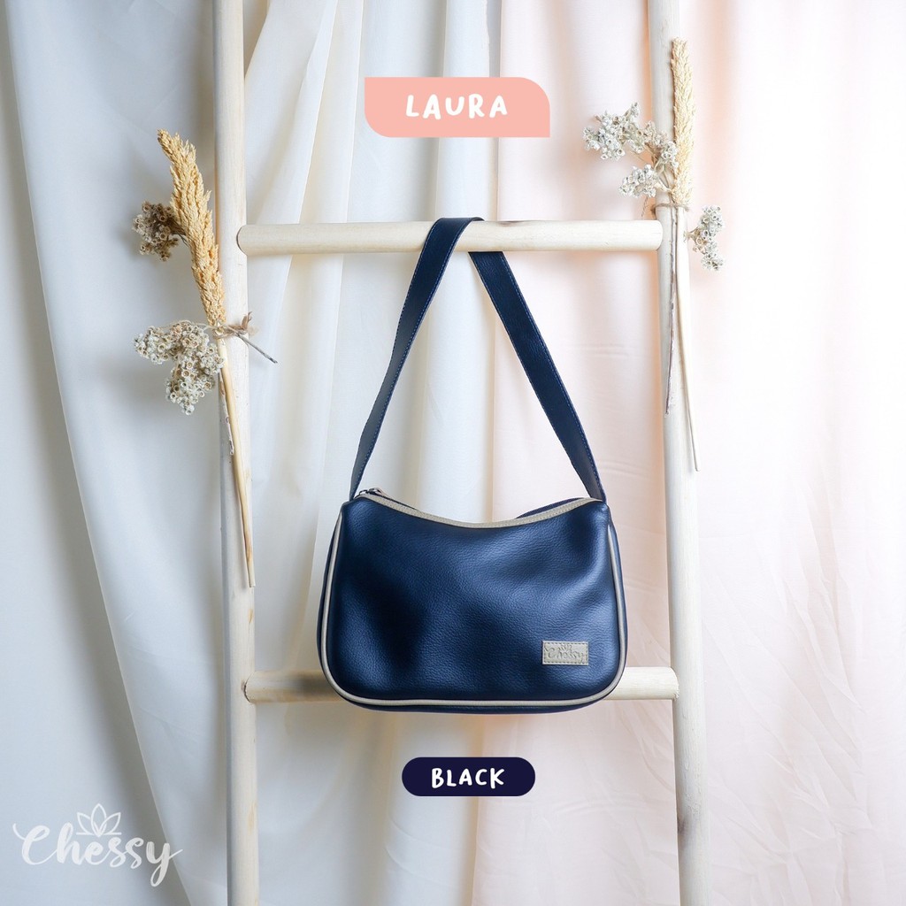 Tas Kulit Sintetis Shoulder Bag Laura By Chessy