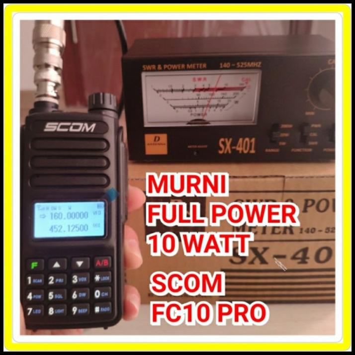 Ht Scom Fc10 Pro Ht Full Power 10 Watt Dual Band Vhf Uhf